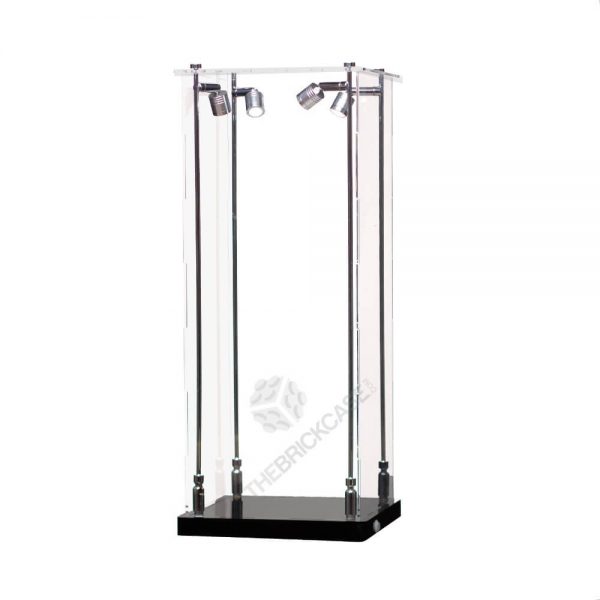 Sports Trophy Display Case - Front View AC0201-SPRW
