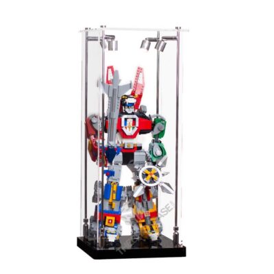 LEGO® Voltron Display Case - Front View AC0201-BCLG
