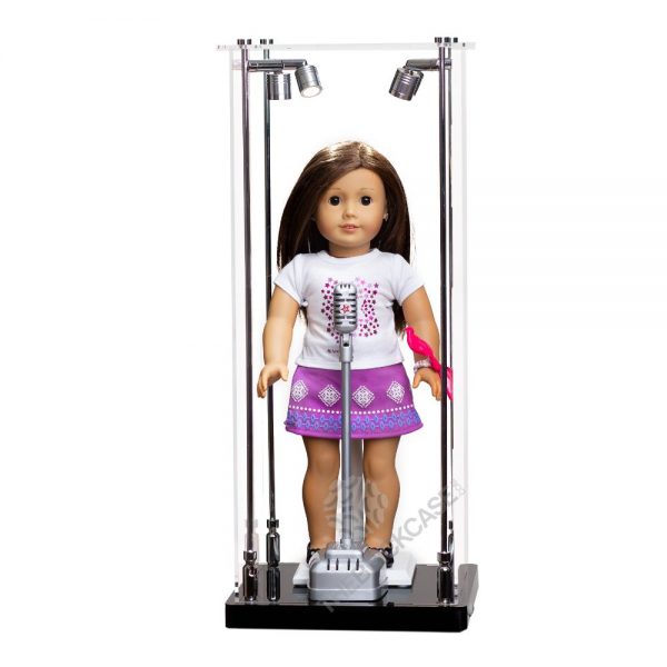 American Girl® standard The 18-inch doll Display Case - Front View AC0201-DL