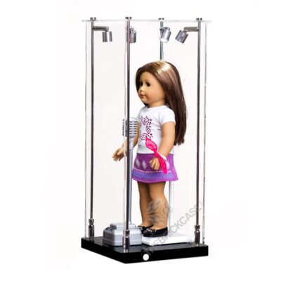 American Girl® standard The 18-inch doll Display Case - Side View AC0201-DL