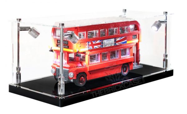 LEGO® Creator Expert London Bus Display Case - Side View BC210808-BCLG