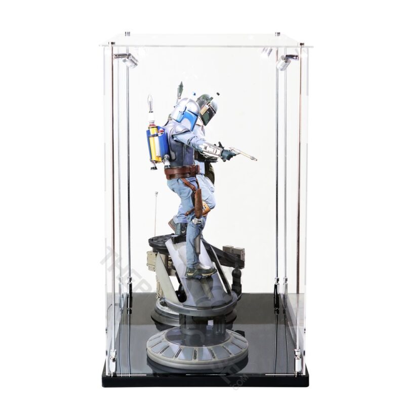 Sideshow Collectibles Life Size Bust and Premium Format Statue Display Case - Side View BC241731-CLB