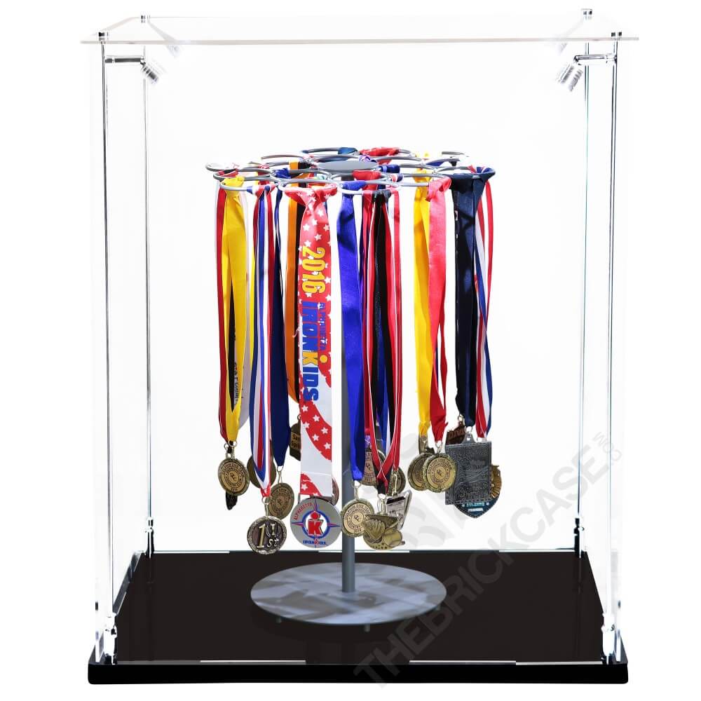 Sports Medal Display Case - Front View BC241731-SPRW