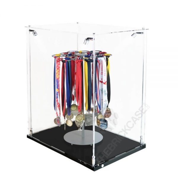 Sports Medal Display Case - Side View BC241731-SPRW
