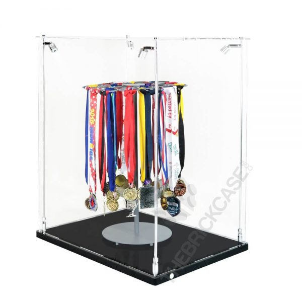 Sports Medal Display Case - Side View BC241731-SPRW