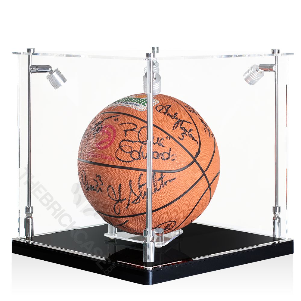 Basketball Display Case -Side view SC121212X-SPRW