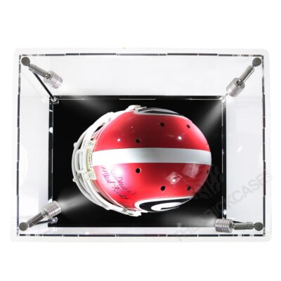 Football Helmet Display Case - Top View SC171213X-SPRW