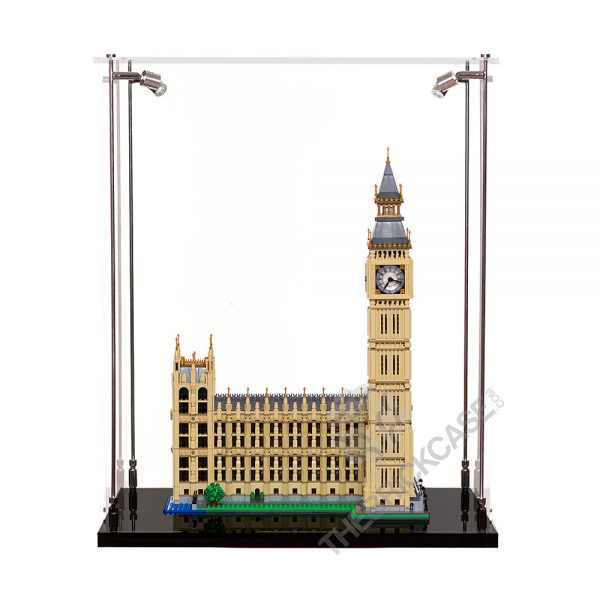 LEGO® Creator Expert Big Ben Display Case - Front View BC241731-BCLG