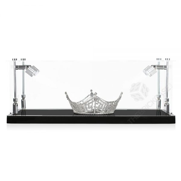 Crown Tiara Display Case - Front View BC0301-CLB