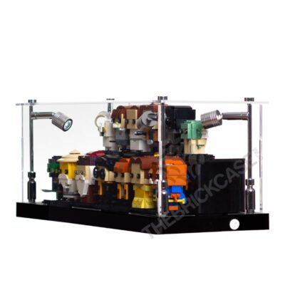 LEGO® BrickHeadz Display Case - Side View AC0301-BCLG