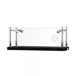 Train Display Case - Front View BC0301-CLB