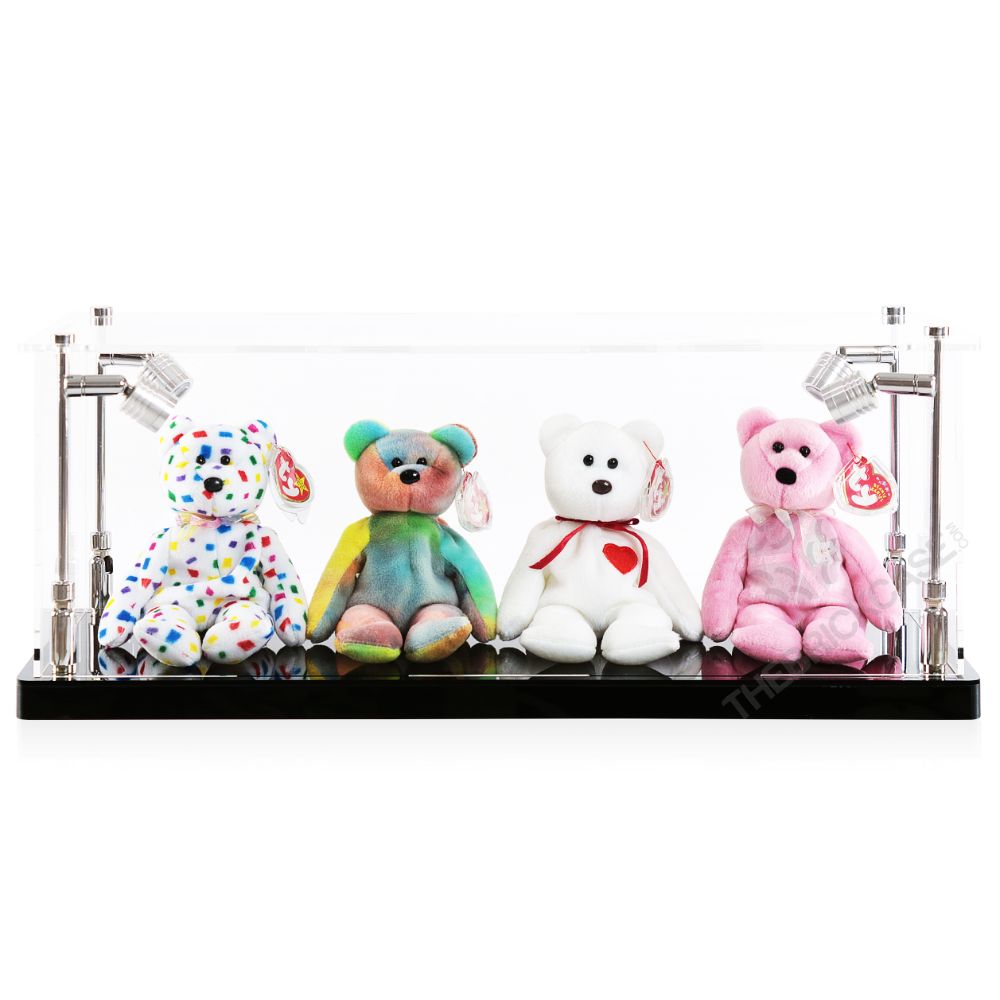 Beanie Babies Display Case - Front View BC0301-CLB