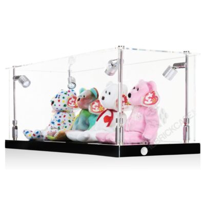 Beanie Babies Display Case - Side View BC0301-CLB