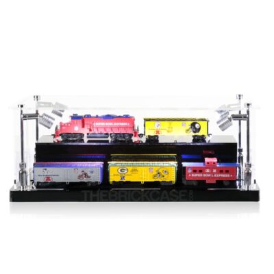 Train Display Case - Front View BC0301-CLB
