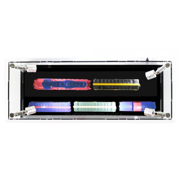 Train Display Case - Top View BC0301-CLB