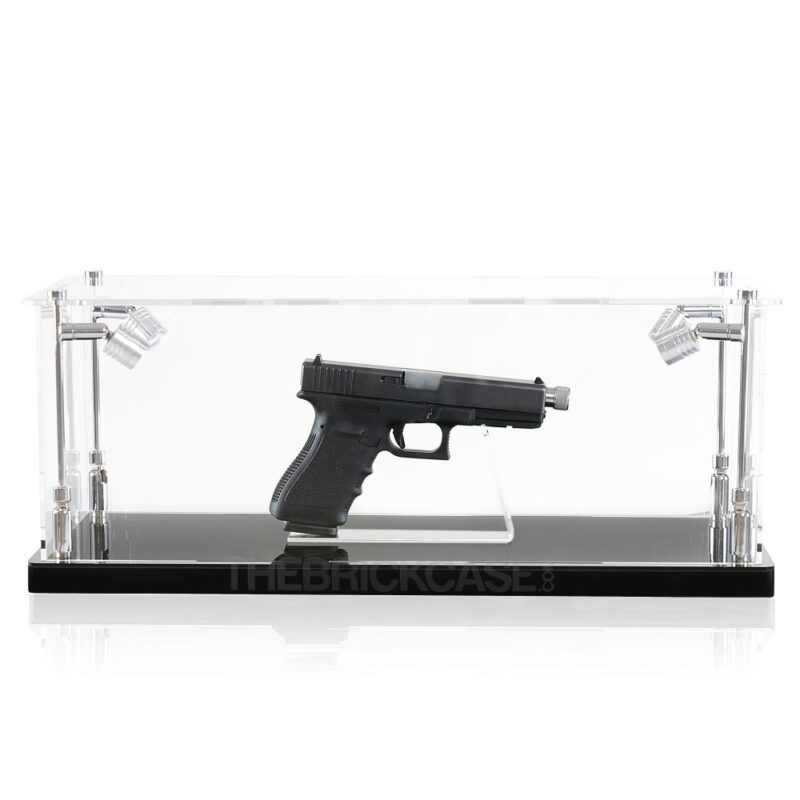 Handgun Display Case - Front View BC0301-CLB