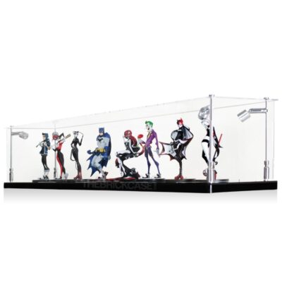 Vinyl Collectible by DC Collectibles Multiple Display Case - Side View BC0501-CLB
