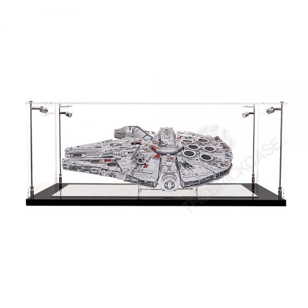 LEGO® Star Wars™ Millennium Falcon™ Display Case - Front View BC0601-BCLG