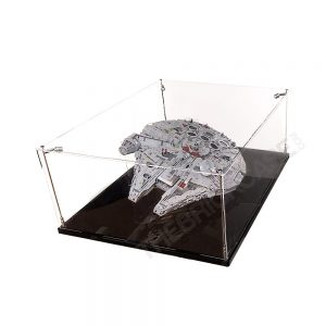LEGO® Star Wars™ Millennium Falcon™ Display Case - Top Side View BC0601-BCLG