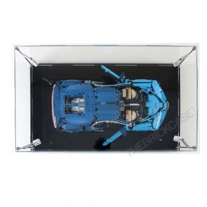 LEGO® Technic™ Bugatti Chiron Display Case - Top View BC0801-BCLG