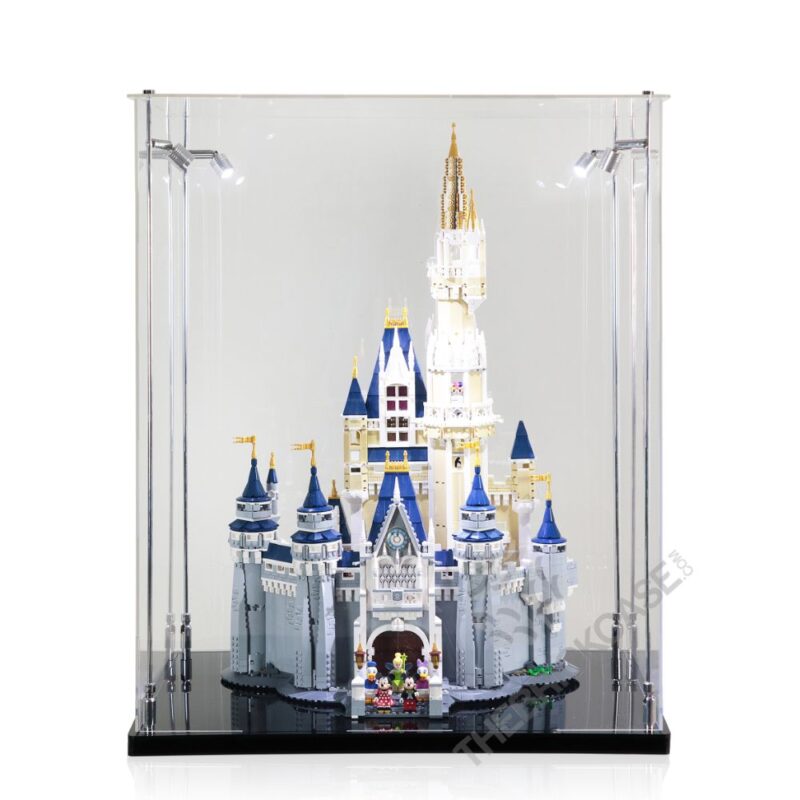 LEGO® Disney The Disney Castle Display Case - Front View BC241731-BCLG