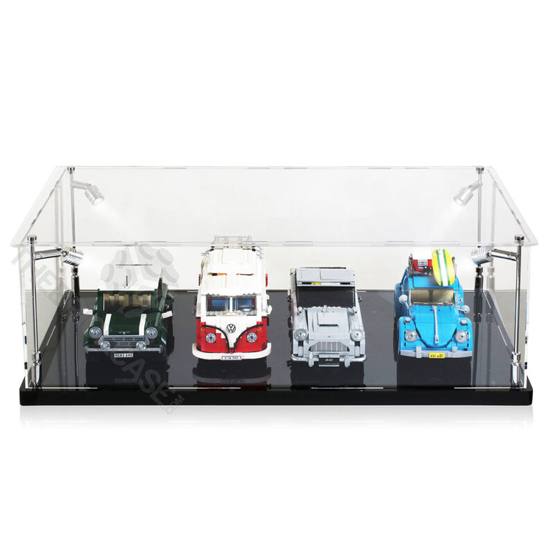 LEGO® Creator Expert Car Display Case - Front View BC0801-BCLG
