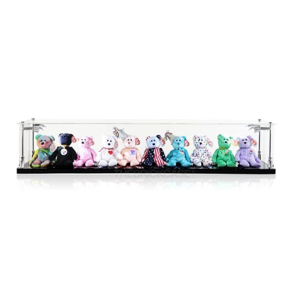 Collectible Ten Beanie Babies Display Case