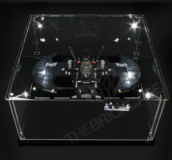 LED Lighted Display Case 1989 Batwing #76161 - Image 6