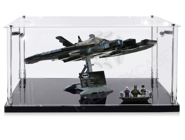 LED Lighted Display Case 1989 Batwing #76161 - Image 3