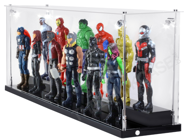 Display Case for Multiple 1/6 Scale Figures